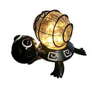 Turtle Garden Decor - Metal Solar Powered Light, Waterproof Path Lamp