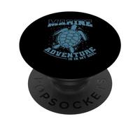 Turtle Marine Adventure è nella mia anima PopSockets PopGrip Adesivo