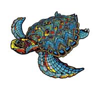Turtle Puzzle - Tartarughe Marine In Legno | Puzzle In Legno Per Adulti | Tartaruga Di Puzzle Di Animali A Forma Unica | Teaser Di Cervello Educativo In Irregolare, Divertente Puzzle Per Il Comp