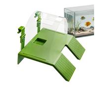 Turtle Ramp - Double Ladder Reptile Resting Platforms, Climbing Ladder with High-Traction Steps, Double-Level Basking Dock, Aquatic Terrace, Reptile Habitat Accessory for Terrarium Enclosure Shelters