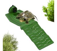 Turtle Ramp, Tortoise Climbing Ladder, Foldable Resting Terrace, Fish Tank Accessories, Small Medium Large Sizes, Habitat Enhancement for Gecko Spider Frog Reptile Amphibian