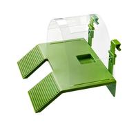 Turtle Ramps Aquarium, Aquatic Pet Accessory, Double Ladder Design, Salamander Resting Ramp with Grip, Frog Resting Station for Habitat, Functional Basking for Feeding Tank Home Office Living Room