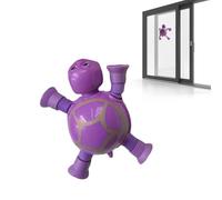 Turtle Shaped Fidget Toy - Calming Suction Tube Gadget, Sensor Toys with Soft Flexible Material, Silicone Build with, Toy Stress Relief Accessory, Hand Exercise for Travel Home Commuting