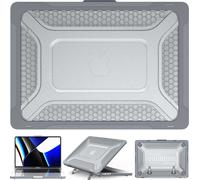 Turtle Shift Copertura per computer portatile Shield MacBook Pro 14' pollici - 2023 / 2021 - A2442 / A2779 / A2918 / A2992 - Grigio