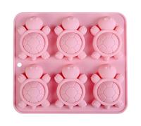 Turtle Silicone Ice Molds, Easy-Release Ice Trays for Cocktails, Chocolate Candy Mould for Coffee Wine Lovers, Party Decor, Fruit Drinks, Themed Table Setting 16.5x1.2x14.8cm/6.5x0.47x5.83 inches