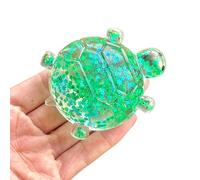 Turtle Squeeze Toy, Slow Rising Stress Toy, Glitter Filled Soft , Sensory Relief for Daily Use, Fidget Toys, Relaxation Toys for Office Use Home School Office Work Study