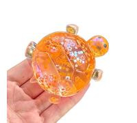 Turtle Squeeze Toy, Soft Glitter Slow Rising Figure, Sensory Fidget Accessory, Stress Relief Plaything for Adults, Home, School, Office, Work, Study, Travel, Relaxation