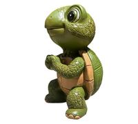 Turtle Statues for Garden, Outdoor Turtles Figurines, Realistic Animal Design, Sturdy Resin Construction, Gardens Lawn Ornament for Balcony Patio Yard Living Room Bedroom Pond Use 3.94x2.56x2.36in