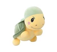 Turtle Stuffed Animal, Cute Sensory Fidget Plush, 9.84 Inches Size Compact Soft Doll, Stress Relief Companion for Summer Decor Home Room Car Party Kids Boy Girl, Green