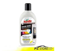 TURTLE WAX COLOR MAGIC CERA PROTETTIVA BIANCO PER AUTO ALONI STRIATURE 500ml