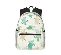 Turtle Write elegante zaino da viaggio leggero protezione dall'acqua zaino per computer portatile per università lavoro lavoro nero, taglia unica, nero, Rozmiar uniwersalny, Nero , Rozmiar uniwersalny