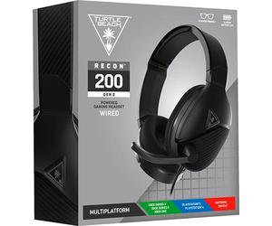 TURTLEBEACH Cuffie Wired Recon 200 Gen 2 Black