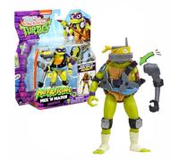 Turtles - Donatello Mix and Match Tartarughe Ninja 12 cm, Action Figure Collezionabile, Personaggio Ninja Articolato E Accessoriato, dalla serie Tales of the TMNT, Per Bambini Dai 4 Anni