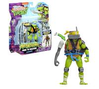 Turtles - Leonardo Mix and Match Tartarughe Ninja12 cm, Action Figure Collezionabile, Personaggio Ninja Articolato E Accessoriato, dalla serie Tales of the TMNT, Per Bambini Dai 4 Anni