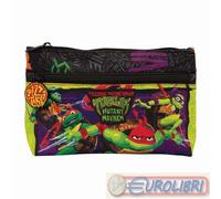 TURTLES MAXI BUSTINA 2 ZIP 22X6X14