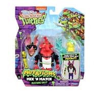 Turtles - Mustang Sally Mix and Match Tartarughe Ninja 12 cm, Action Figure Collezionabile, Personaggio Villain Articolato E Accessoriato, dalla serie Tales of the TMNT, Per Bambini Dai 4 Anni