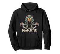 Turtles Sea The Ultimate Deadlifter - Palestra per allenamento divertente Felpa con Cappuccio