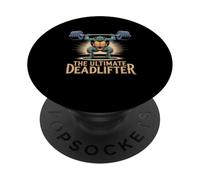 Turtles Sea The Ultimate Deadlifter - Palestra per allenamento divertente PopSockets PopGrip Adesivo