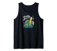Turtley Awesome Cute Sea Turtle Ocean Pun Canotta