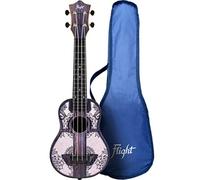 TUS25 ABS Soprano Travel Ukulele - Mandala Flight Ukeleles (ALMTUS40MW)