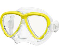 Tusa Intega Maschera Scuba Diving, Immersioni IN Apnea, Snorkeling Flash Giallo