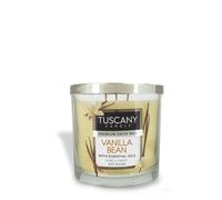 Tuscany Candle Vanilla Bean Long-Lasting Scented Jar Candle 14 oz