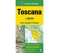 Tuscany (Map) Carta stradale e turistica