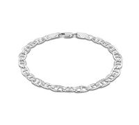 Tuscany Silver Bracciale da donna in argento sterling con catena Rambo Diamond Cut 120 19cm/7.5"