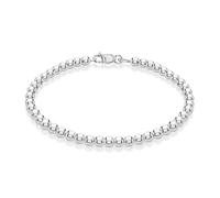 Tuscany Silver Bracciale da Donna in Argento Sterling con Sfere da 6 mm di Lunghezza 19 cm/7.5"