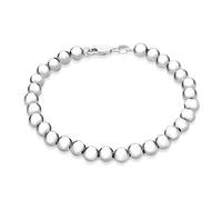 Tuscany Silver Bracciale da Donna in Argento Sterling con Sfere da 8 mm di Lunghezza 19 cm/7.5"