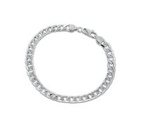 Tuscany Silver Bracciale da Uomo in Argento Sterling con Catena Curb da 5.8 mm di Lunghezza 20 cm/8"