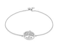 Tuscany Silver Bracciale regolabile da donna in argento sterling con Albero della Vita e zirconi