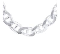 Tuscany Silver Catena Rambo piatta 400 DC in argento sterling da uomo 56 cm/22"