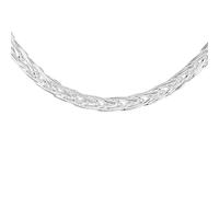 Tuscany Silver Collana da Donna in Argento Sterling con Catena Spiga a Taglio Diamante 2,2 mm da 41 cm/16 Pollici