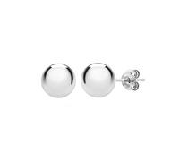 Tuscany Silver Orecchini a perno sfera da 3 mm da donna in argento sterling