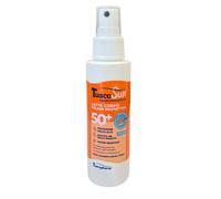 Tuscosun Dermopediatrico Latte Solare SPF 50+ Latte spray protettivo per bambini, 100 ml