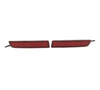 tusgt Fendinebbia Paraurti Posteriore Per Mitsubishi Per Lancer Per Evolution X Per Outlander Per Sport Per RVR Paraurti Posteriore A LED Riflettore Luce Di Stop Posteriore Retronebbia(Red A)