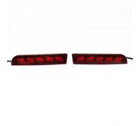 tusgt Fendinebbia Paraurti Posteriore Per Mitsubishi Per Lancer Per Evolution X Per Outlander Per Sport Per RVR Paraurti Posteriore A LED Riflettore Luce Di Stop Posteriore Retronebbia(Red C)