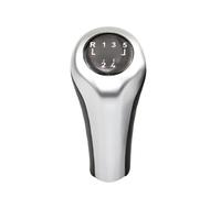 tusgt Pomello Leva Cambio Per BMW Cambio Manuale Testata Ingranaggio Leva Pallamano Argento Tridimensionale M Standard 5/6 Velocità(6TH)