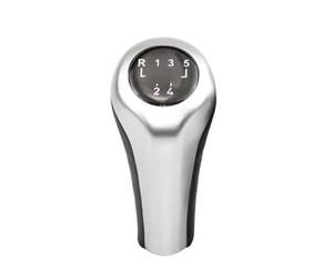 tusgt Pomello Leva Cambio Per BMW Cambio Manuale Testata Ingranaggio Leva Pallamano Argento Tridimensionale M Standard 5/6 Velocità(6TH)