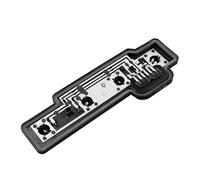 tusgt Portalampada Fanale Posteriore Per VW Per Caddy 2010 2011 2012 2013 2014 2015 Supporto Lampadina Scheda Circuito Fanale Posteriore(Black Left)