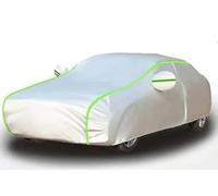 tushijie Telo Copriauto Impermeabile per KIA Rio 2011 2012 2013 2014, Protezione 4 Stagioni da Neve Pioggia UV Polvere con Zip,Silver Green/D