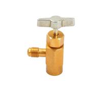 Tusino di carica del refrigerante AC - Kit di misurazione del tubo di misurazione | Può toccare la valvola di erogazione | Metal - Materiale PP, kit di ricarica CA si adatta per l'aria condizionata pe