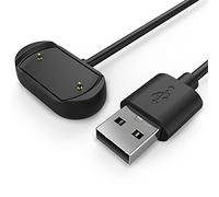 TUSITA Caricatore Compatible con Amazfit GTR 4, GTR 3, GTR 3 Pro, GTS 3, GTS 4, T-Rex 2 - USB Caricabatterie 2 Pins 18.5mm 0.73inch Cavo di Ricarica 3,3ft 100cm - Accessori per Orologio Intelligente