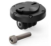 TUSITA Fotocamera d'azione e Faro Superiore Supporto Adattatore Compatibile con Garmin Supporto per Bici