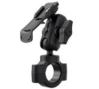TUSITA Supporto Moto Doppia Presa Braccio Base Manubrio Compatibile con Garmin Handheld GPS