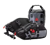 TUSK Traverse - Borsone da bicicletta, misura piccola, 25,4 x 17,8 x 25,4 cm, colore: Nero