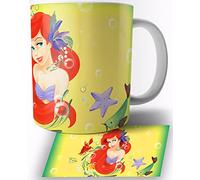 TusRelojes La Sirenetta Little Mermaid Ariel Tazza di Ceramica Bianca 325ml Mug