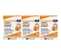 Tusseval Gola Bambini Compresse 3x24 pz Compresse