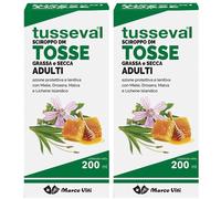 Tusseval Sciroppo Tosse Adulti 200 Ml 2x200 ml Sciroppo per la tosse